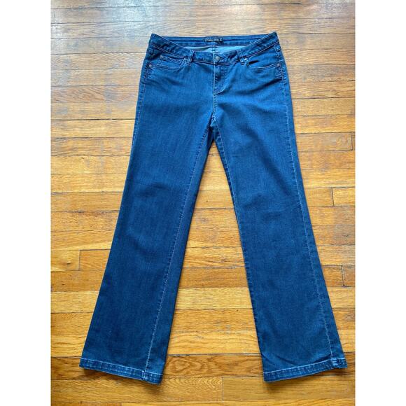 PRANA Mid-Rise Straight Leg Jeans sz 10/30R - Picture 1 of 11